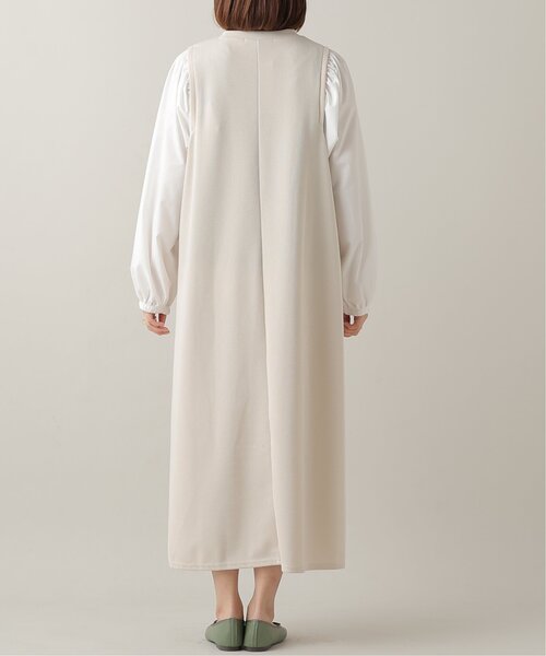 frames RAY CASSIN（フレームスレイカズン）の「ボリュームスリーブ切替ワンピース（ワンピース・レディース・ブラック/キナリ/ベージュ系・FREE）」の10枚目の写真