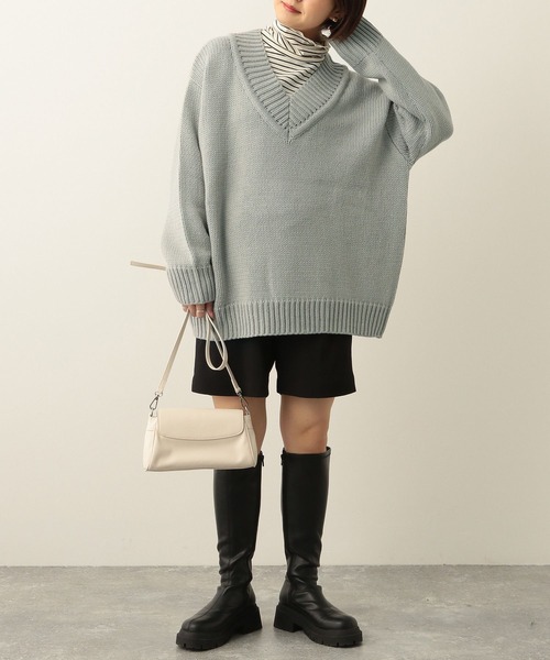 Heather（ヘザー）の「ネッククシュクシュカットソー　261722（Tシャツ/カットソー・レディース・ホワイト系その他/ブラック系その他/ホワイト・FREE）」の4枚目の写真