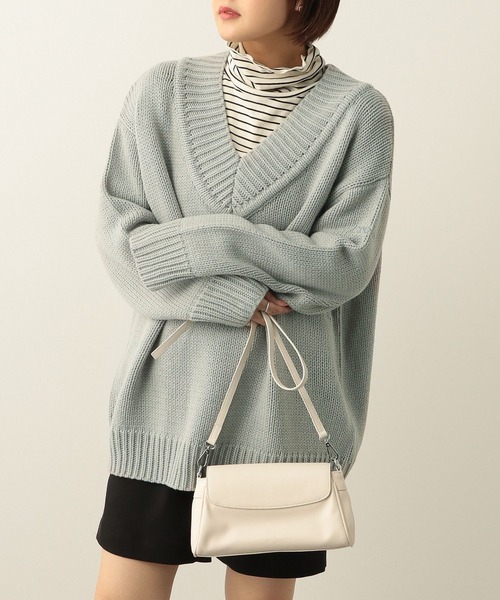 Heather（ヘザー）の「ネッククシュクシュカットソー　261722（Tシャツ/カットソー・レディース・ホワイト系その他/ブラック系その他/ホワイト・FREE）」の5枚目の写真