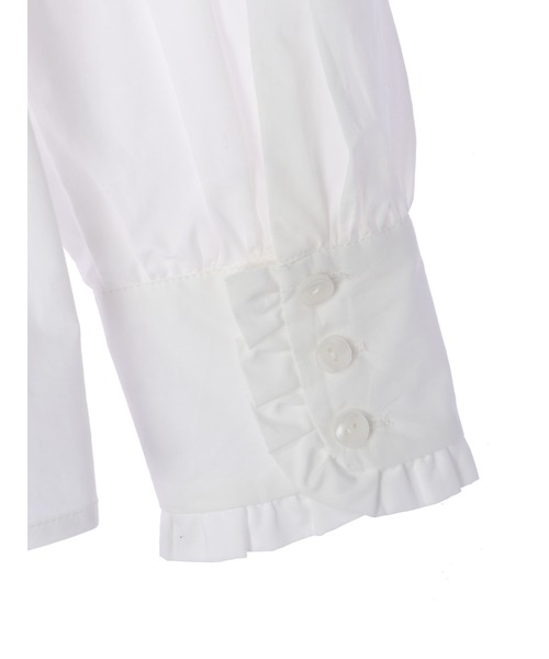 Maison de FLEUR（メゾンドフルール）の「Belle/ブラウス（シャツ/ブラウス・レディース・オフホワイト・FREE）」の15枚目の写真