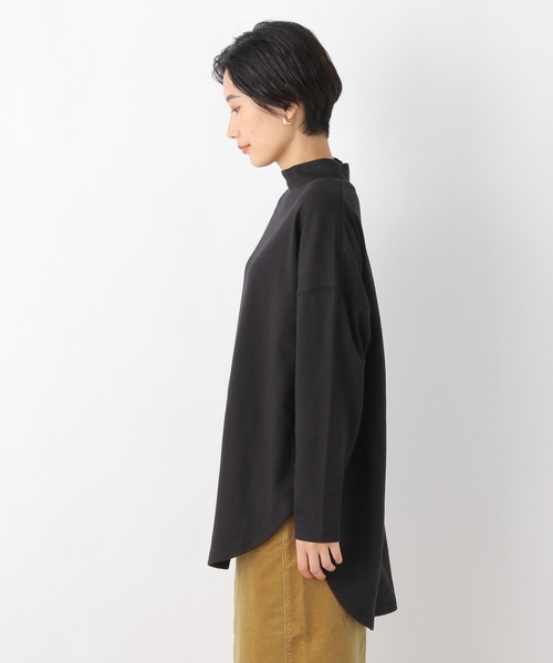 LEPSIM（レプシィム）の「ハイネックプルオーバー　215873（Tシャツ/カットソー・レディース・ブラック/オフホワイト/グリーン・FREE）」の9枚目の写真