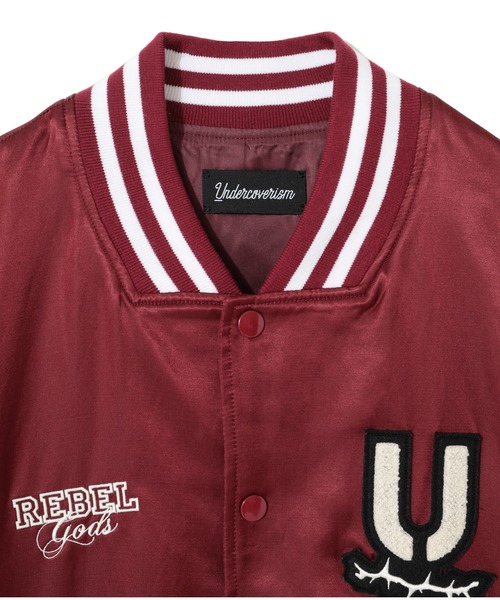 Undercoverism（アンダーカバイズム）の「UI1B4202（ブルゾン・メンズ・ブラック/ボルドー・2/4/3）」の11枚目の写真