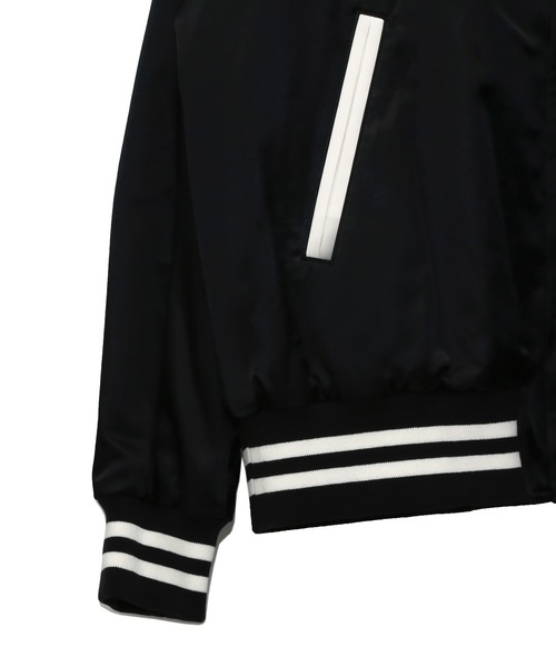 Undercoverism（アンダーカバイズム）の「UI1B4202（ブルゾン・メンズ・ブラック/ボルドー・2/4/3）」の6枚目の写真