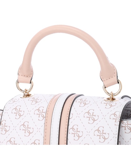 Guess(ゲス)の「KASINTA Flap Backpack(バックパック/リュック・レディース・ブラウン/ホワイト・ONE SIZE)」の5枚目の写真