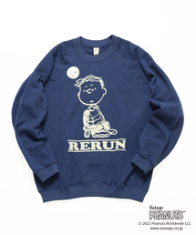 【PEANUTS×SPORTS WEAR】別注 オーバーサイズ プリントスウェット