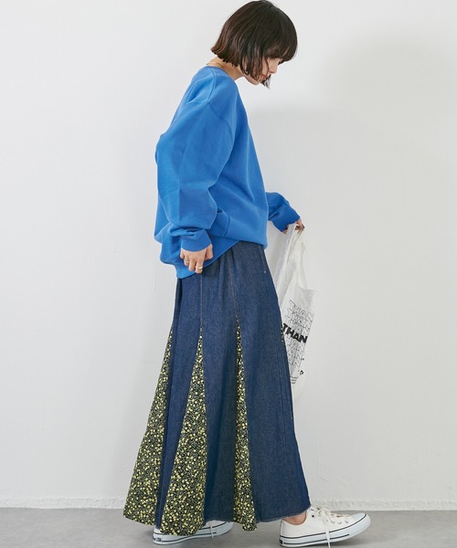 LAVEANGE（ラビアンジェ）の「刺繍10オンス裏パイルスウェットプルオーバー（スウェット・メンズ・グレー/イエロー/ブルー/アイボリー・M/L）」の13枚目の写真