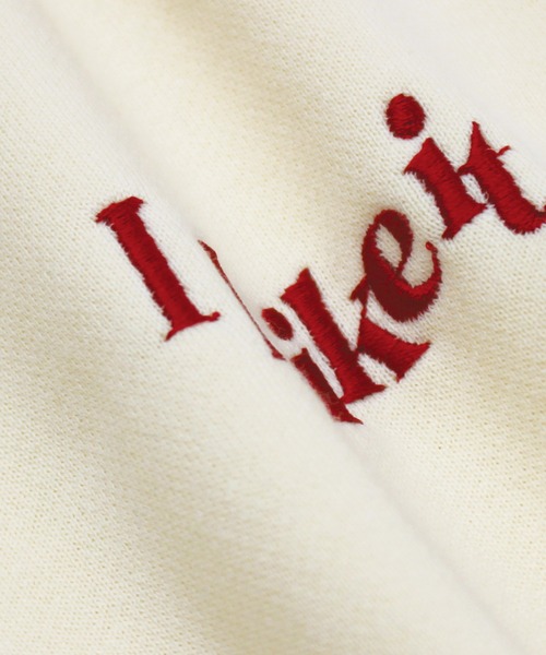 LAVEANGE（ラビアンジェ）の「刺繍10オンス裏パイルスウェットプルオーバー（スウェット・メンズ・グレー/イエロー/ブルー/アイボリー・M/L）」の16枚目の写真