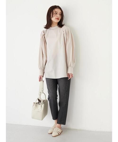 Green Parks(グリーンパークス)の「美脚テーパードBKデニムパンツ(その他パンツ・レディース・ブラック・S/M/L)」の22枚目の写真