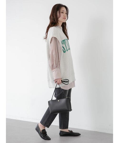 Green Parks(グリーンパークス)の「美脚テーパードBKデニムパンツ(その他パンツ・レディース・ブラック・S/M/L)」の18枚目の写真