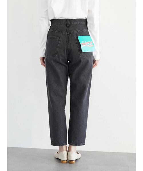 Green Parks(グリーンパークス)の「美脚テーパードBKデニムパンツ(その他パンツ・レディース・ブラック・S/M/L)」の15枚目の写真