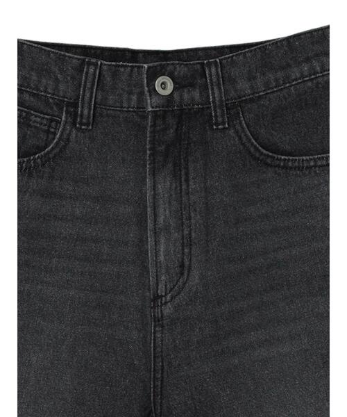 Green Parks(グリーンパークス)の「美脚テーパードBKデニムパンツ(その他パンツ・レディース・ブラック・S/M/L)」の12枚目の写真