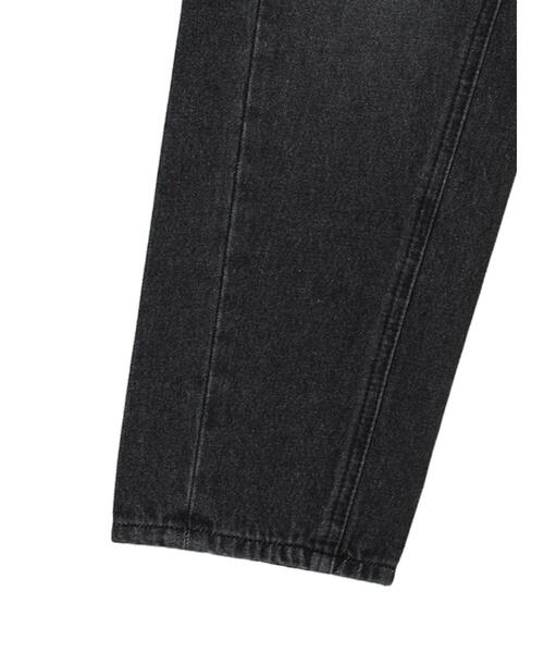 Green Parks(グリーンパークス)の「美脚テーパードBKデニムパンツ(その他パンツ・レディース・ブラック・S/M/L)」の10枚目の写真