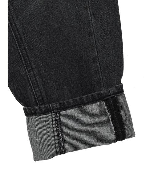 Green Parks(グリーンパークス)の「美脚テーパードBKデニムパンツ(その他パンツ・レディース・ブラック・S/M/L)」の8枚目の写真