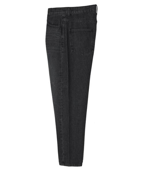 Green Parks(グリーンパークス)の「美脚テーパードBKデニムパンツ(その他パンツ・レディース・ブラック・S/M/L)」の7枚目の写真