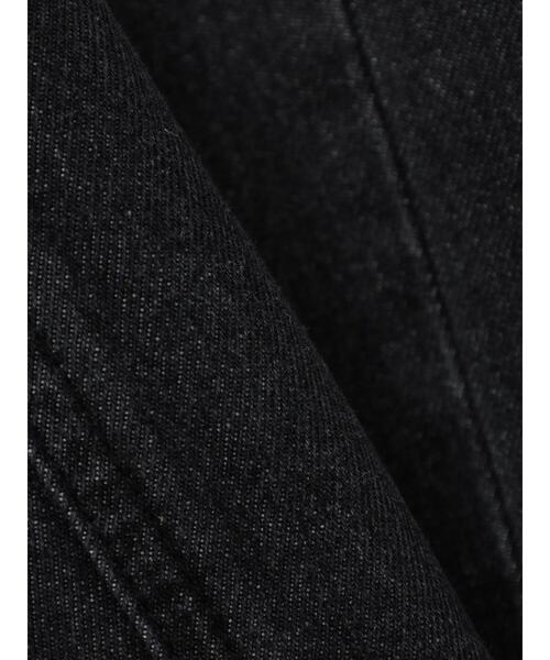 Green Parks(グリーンパークス)の「美脚テーパードBKデニムパンツ(その他パンツ・レディース・ブラック・S/M/L)」の3枚目の写真