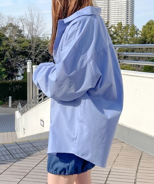 PairPair（ペアペア）の「刺繍入りレギュラーシャツ(ユニセックス)（シャツ/ブラウス・メンズ・オフホワイト/ブルー系その他/イエロー・FREE）」の22枚目の写真