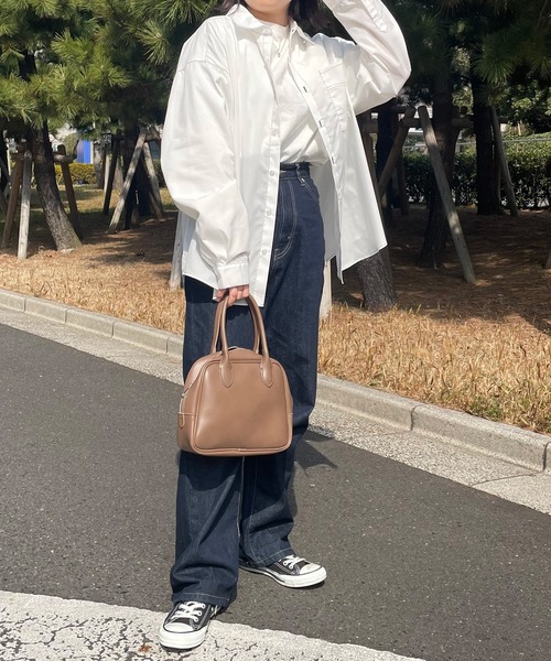 PairPair（ペアペア）の「刺繍入りレギュラーシャツ(ユニセックス)（シャツ/ブラウス・メンズ・オフホワイト/ブルー系その他/イエロー・FREE）」の7枚目の写真