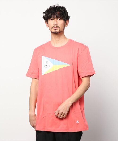 BROOKS BROTHERS(ブルックスブラザーズ)の「GF コットンジャージー ノーティカル フラッグプリント Tシャツ(Tシャツ/カットソー・メンズ・レッド/ネイビー・X-SMALL/MEDIUM/SMALL/LARGE)」の6枚目の写真
