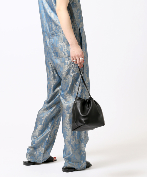 JOINT WORKS(ジョイントワークス)の「【REGENCY WORKS/リージェンシーワークス】Sleeveless coverall paisele(サロペット/オーバーオール・レディース・ライトブルー/オレンジ・FREE)」の5枚目の写真