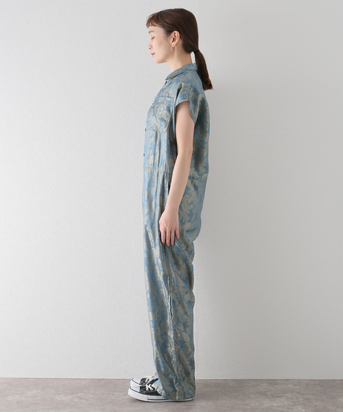 JOINT WORKS(ジョイントワークス)の「【REGENCY WORKS/リージェンシーワークス】Sleeveless coverall paisele(サロペット/オーバーオール・レディース・ライトブルー/オレンジ・FREE)」の20枚目の写真