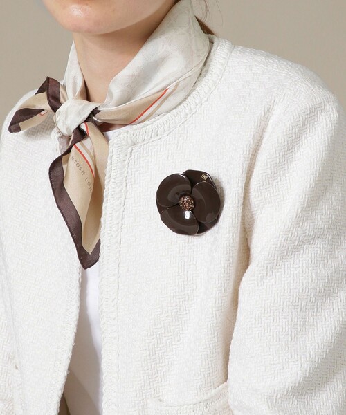 新品【ALEXANDRE DE PARIS】カメリアブローチ ALEXANDRE DE PARIS カメリア ブローチ