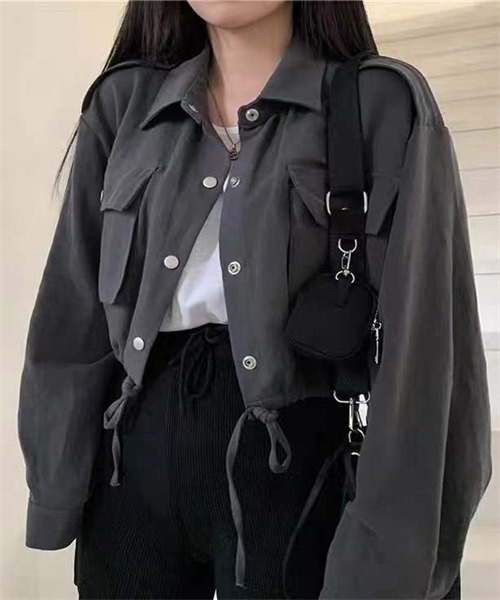 春新品 ショート丈ブルゾン ブルゾン Free Stylists フリー スタイリスト のファッション通販 Zozotown