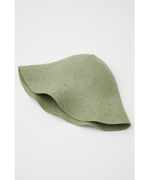 SLY（スライ）の「HAND MADE PAPER TULIP HAT ハンドメイド ペーパー チューリップ ハット（ハット・レディース・キャメル/ライトカーキ・FREE）」の5枚目の写真