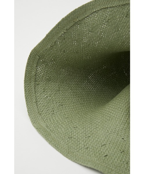 SLY（スライ）の「HAND MADE PAPER TULIP HAT ハンドメイド ペーパー チューリップ ハット（ハット・レディース・キャメル/ライトカーキ・FREE）」の7枚目の写真