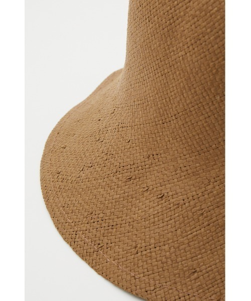 SLY（スライ）の「HAND MADE PAPER TULIP HAT ハンドメイド ペーパー チューリップ ハット（ハット・レディース・キャメル/ライトカーキ・FREE）」の13枚目の写真