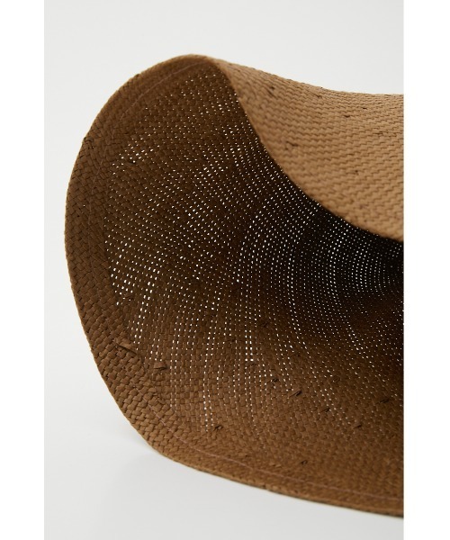 SLY（スライ）の「HAND MADE PAPER TULIP HAT ハンドメイド ペーパー チューリップ ハット（ハット・レディース・キャメル/ライトカーキ・FREE）」の14枚目の写真