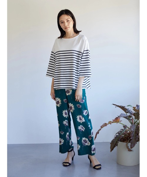 AMERICAN HOLIC(アメリカンホリック)の「切り替えボーダーカットプルオーバー(Tシャツ/カットソー・レディース・その他7・L/M)」の4枚目の写真