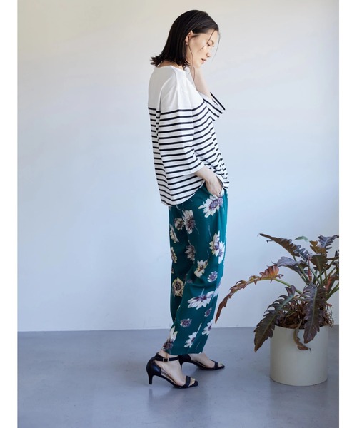 AMERICAN HOLIC(アメリカンホリック)の「切り替えボーダーカットプルオーバー(Tシャツ/カットソー・レディース・その他7・L/M)」の6枚目の写真