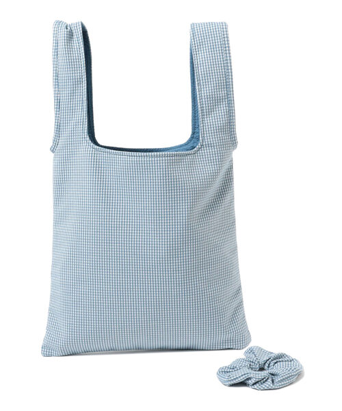 B:MING by BEAMS(ビーミングバイビームス)の「B:MING by BEAMS / シュシュ付 2WAY トート(トートバッグ・レディース・イエロー系その他2/ブラック/サックスブルー・ONE SIZE)」の2枚目の写真