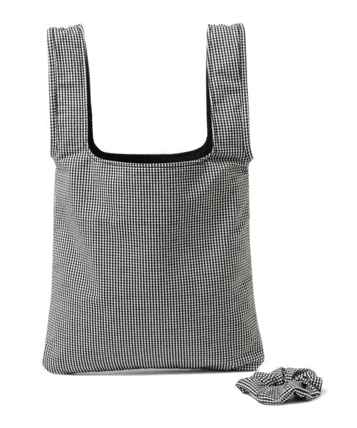 B:MING by BEAMS(ビーミングバイビームス)の「B:MING by BEAMS / シュシュ付 2WAY トート(トートバッグ・レディース・イエロー系その他2/ブラック/サックスブルー・ONE SIZE)」の1枚目の写真