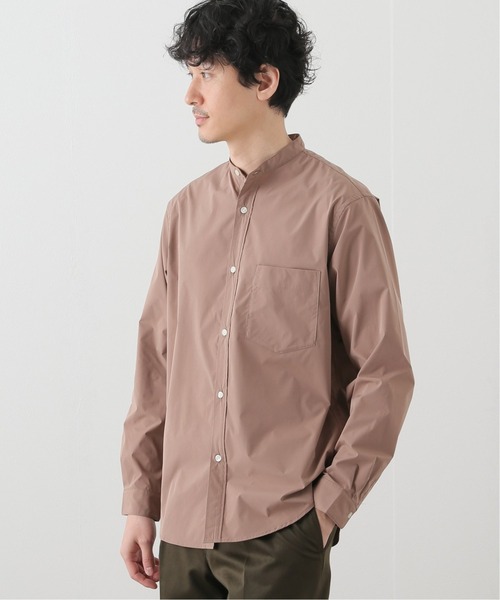 417 EDIFICE（フォーワンセブンエディフィス）の「ローンバンドカラーシャツ（シャツ/ブラウス・メンズ・ホワイト/ネイビー/ブラウン・SMALL/MEDIUM/LARGE）」の3枚目の写真