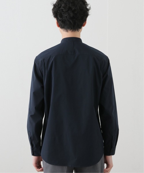 417 EDIFICE（フォーワンセブンエディフィス）の「ローンバンドカラーシャツ（シャツ/ブラウス・メンズ・ホワイト/ネイビー/ブラウン・SMALL/MEDIUM/LARGE）」の14枚目の写真