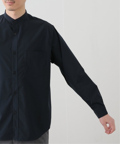 417 EDIFICE（フォーワンセブンエディフィス）の「ローンバンドカラーシャツ（シャツ/ブラウス・メンズ・ホワイト/ネイビー/ブラウン・SMALL/MEDIUM/LARGE）」の13枚目の写真