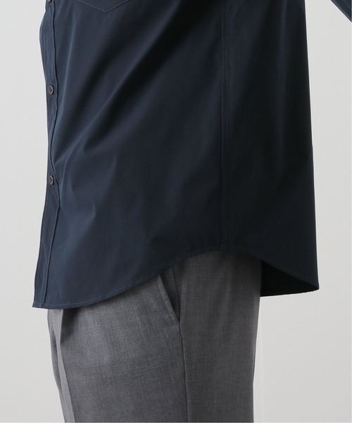 417 EDIFICE（フォーワンセブンエディフィス）の「ローンバンドカラーシャツ（シャツ/ブラウス・メンズ・ホワイト/ネイビー/ブラウン・SMALL/MEDIUM/LARGE）」の8枚目の写真