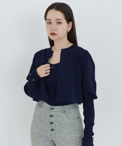 みずうみ様専用 ヴィンテージライク ニットチュニック TINA