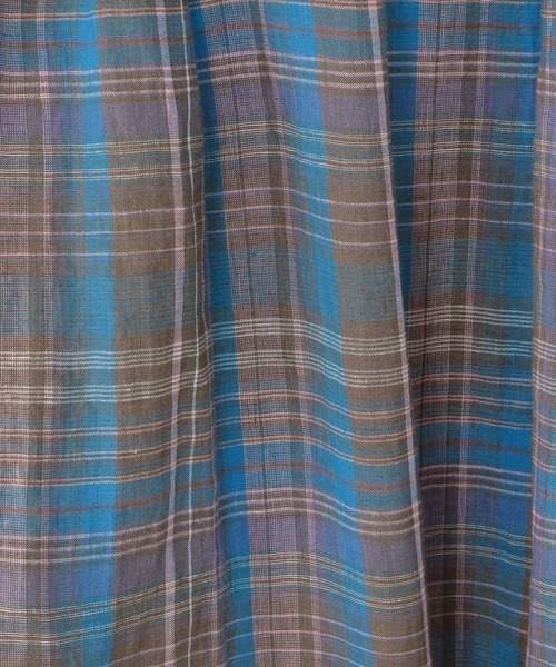 studio CLIP（スタディオクリップ）の「リネン100タックフレアスカート（スカート・レディース・その他1/その他2/ブルー・MEDIUM/LARGE）」の21枚目の写真