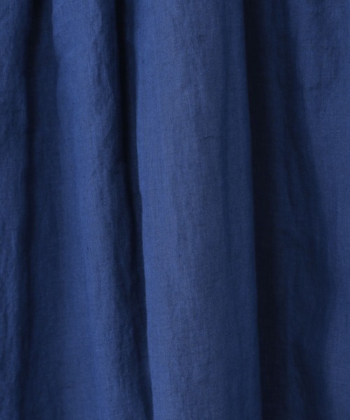studio CLIP（スタディオクリップ）の「リネン100タックフレアスカート（スカート・レディース・その他1/その他2/ブルー・MEDIUM/LARGE）」の22枚目の写真