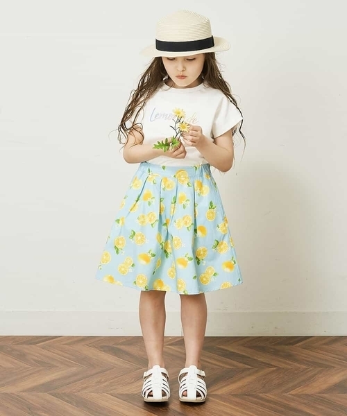 a.v.v（アーヴェヴェ）の「[KIDS]ブレードカンカン帽（ハット・キッズ・ベージュ/ブラウン・54）」の6枚目の写真