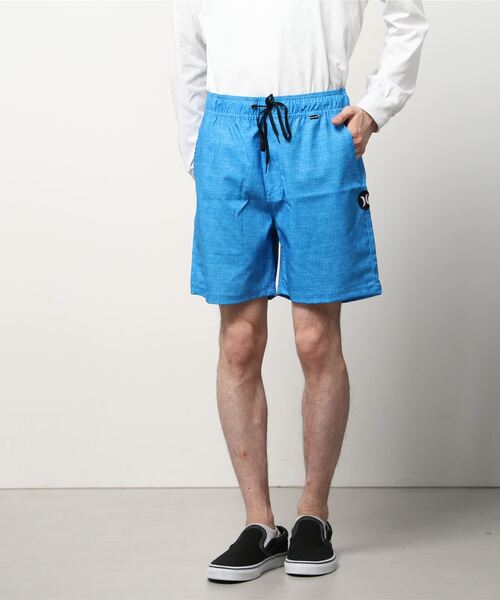 Hurley （ハーレー）の「Hurley / ハーレー 無地ショート丈スイムショーツ（その他パンツ・メンズ・オレンジ/ブラック/ブルー・M/S）」の3枚目の写真