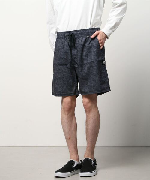 Hurley （ハーレー）の「Hurley / ハーレー 無地ショート丈スイムショーツ（その他パンツ・メンズ・オレンジ/ブラック/ブルー・M/S）」の2枚目の写真