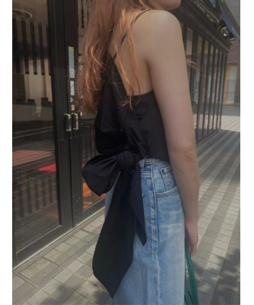 MOUSSY（マウジー）の「ASYMMETRY GATHERED トップス（タンクトップ