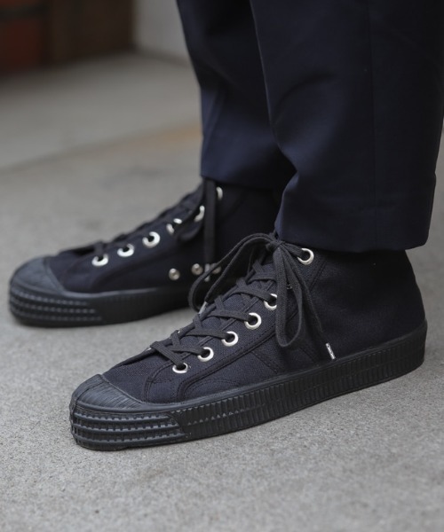 乱痴気（ランチキ）の「【Military】Czech Sneaker（スニーカー・メンズ・ブラック/ホワイト・41/42/43）」の12枚目の写真