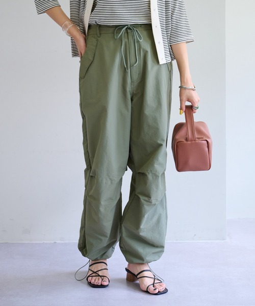 DISCOAT（ディスコート）の「スノーカモパンツ（その他パンツ・レディース・ホワイト/ブラック/オリーブ・FREE）」の3枚目の写真