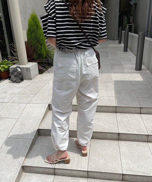 DISCOAT（ディスコート）の「スノーカモパンツ（その他パンツ・レディース・ホワイト/ブラック/オリーブ・FREE）」の6枚目の写真