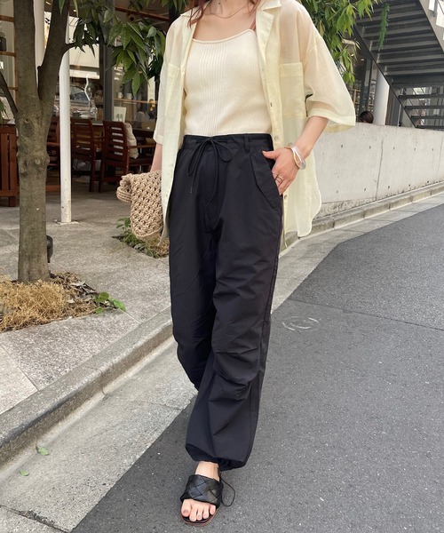 DISCOAT（ディスコート）の「スノーカモパンツ（その他パンツ・レディース・ホワイト/ブラック/オリーブ・FREE）」の7枚目の写真