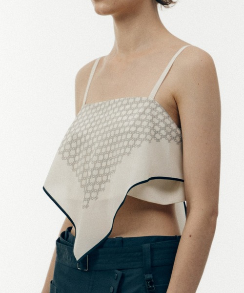 LOW CLASSIC（ロウ　クラシック）の「SCARF TOP（キャミソール・レディース・マルチ・S）」の2枚目の写真
